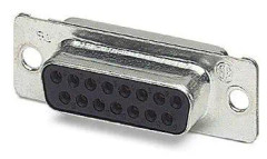 D-Sub honkontakt Phoenix Contact VS-15-BU-DSUB-EG 180 Antal poler 15 10 st