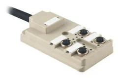 Sensor/ställdon passiv M12 fördelare med metallgänga SAI-4-F 5P PUR 20M 9456370000 Weidmüller 1 st