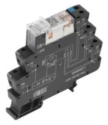 Koppar-relä 10 st 60 V/DC, 60 V/AC 8 A 2 switch Weidmüller TRS 60VUC 2CO