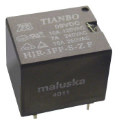 Tianbo Electronics HJR-3FF-12VDC-S-ZF Kretskort-relä 12 V/DC 15 A 1 switch 1 st