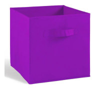 COMPO förvaringslåda - tyg - 27 x 27 x 28 cm - lila