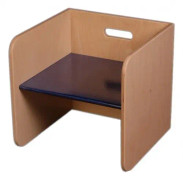 Van Dijk Toys - Stol 32 Cm Blå