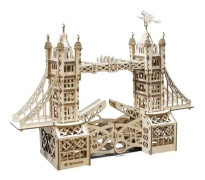 Mr Playwood - Model Kit Tower Bridge 54 Cm Wood 312-Piece