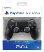 Sony DualShock 4 v2 - Spelkontroll - trådlös - Bluetooth - gagatsvart - för Sony PlayStation 4