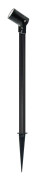 Luna 65 spotlight på pollare 5W svart - LightsOn