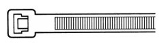 Qbulk Buntband 4,8x188mm, 100 st, svart