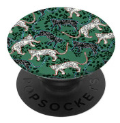 Richmond & Finch PopGrip Green Leopard