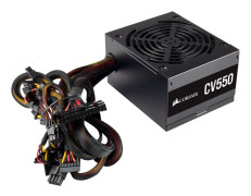 Corsair VS550 v2 (2018) Strömförsörjning - 550 Watt - 120 mm - 80 Plus White certificate (upp till 80% effektivitet)