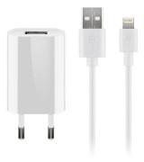 Goobay 45295, inomhus, AC, 5 V, 1 m, Vit