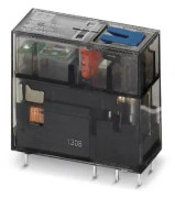 Kretskort-relä 24 V/DC 8 A 2 switch Phoenix Contact REL-MR- 24DC/21-21AU/MS 10 st