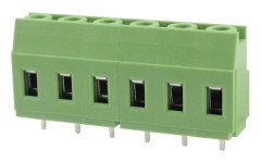 Skruvklämma block Degson 3.31 mm Antal poler 2 Grön 100 st
