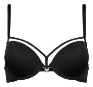 Space Odyssey Push-Up Bra - Black