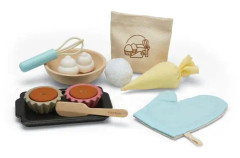 PlanToys Cupcake Set, Kök och mat, 2 År