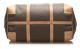 Pre-owned Celine Macadam Travel Bag Brown