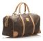 Pre-owned Celine Macadam Travel Bag Brown