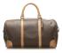Pre-owned Celine Macadam Travel Bag Brown