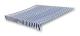 Markisduk bla vit 500x300 cm