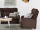 TACOMA 3+2+1 Reclinersoffa Brun