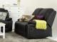 NANTES 2-Sits Reclinersoffa Svart