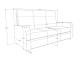 TACOMA 3+2+1 Reclinersoffa Brun