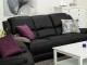 NANTES 3-Sits Reclinersoffa Svart