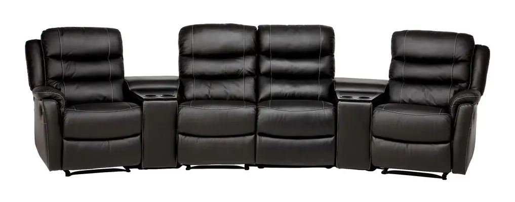 SEATTLE Reclinermodul Vänster Svart
