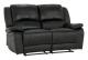 NANTES 2-Sits Reclinersoffa Svart