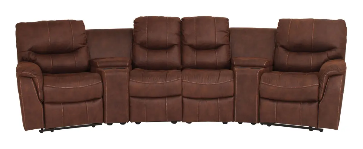 KENTUCKY 4-sits Reclinersoffa Brun