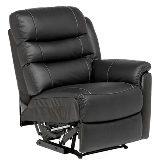 SEATTLE Reclinermodul Höger Svart