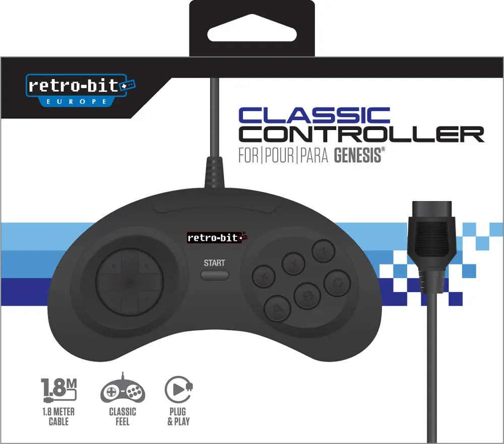 MegaDrive Controller (Retro-Bit) - Megadrive