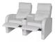 MENDOZA Biosoffa 2-sits+3-sits med Mugghallare LED Vit