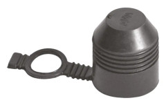 dragkrok med gummiring svart
