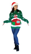 Jultröja Tomte på taket Digital Dudz