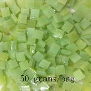 Handgjorda mosaikplattor, diamant transparent, blandat glas för mosaik hantverk levererar pussel konstmaterial - akryl 50 gram [838766145]