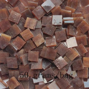 Handgjorda mosaikplattor, diamant transparent, blandat glas för mosaik hantverk levererar pussel konstmaterial - akryl 50 gram [838766145]