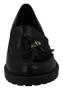 Spot On Barnflickor Tassel Trim Flat Loafers