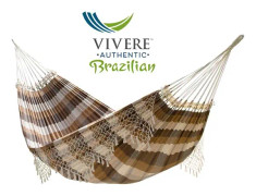 Vivere - Authentic Brazilian - Hängmatta Dubbel - Brazilwood