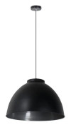 COREP Metallupphängning Dock XXL - Ø 60 cm - H 39 cm - E 27 - 60 W - Matt svart
