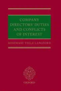 Company Directors' Duties and Conflicts of Interest