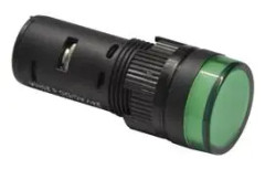 Barthelme 58802412 LED-signallampa Gul 24 V/DC, 24 V/AC 20 mA