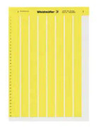 Weidmüller 1686381687-1 LM MT300 20X8 GE Kabel-etikett LaserMark 8 x 20.3 mm Färg märkningsfält: Gul Antal etiketter: 2