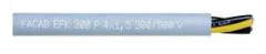 Faber Kabel 030955 Släpkedjekabel EFK 300 P 5 G 1.50 mm² Grå Metervara
