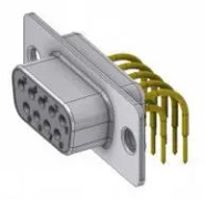 Deltron Connectors DT 09 SYC/2 D-Sub anslutning 90 ° Antal poler: 9 Lödning, Pins 1 st