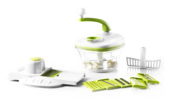Herzberg HG-8031: 10 i 1 Chopper and Slicer Set
