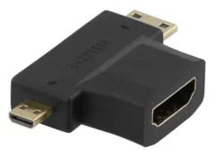 HDMI-Adapter HDMI-ho - Mini HDMI-ha - Micro HDMI-H-ha