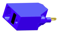 Adapterklämma Blå 1 st Finder 093.62