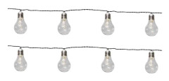 Glow solcellslinga dewdrop 10 lampor 50 led