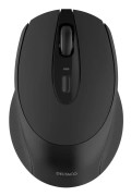 DELTACO Wireless office silent mouse, USB receiver, rubber coated