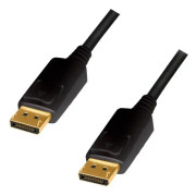 LogiLink CD0103, 5 m, DisplayPort, DisplayPort, Hankoppling, Hankoppling, 3840 x 2160 pixlar