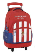 Skolväska med hjul Compact Real Sporting de Gijón